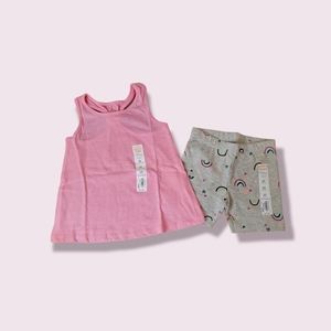 NWT Jumping Beans Girls 3T Outfit SUMMER WEAR